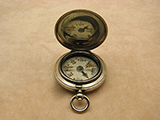 Pre WW2 Hunter cased MK VII pocket compass circa 1930's